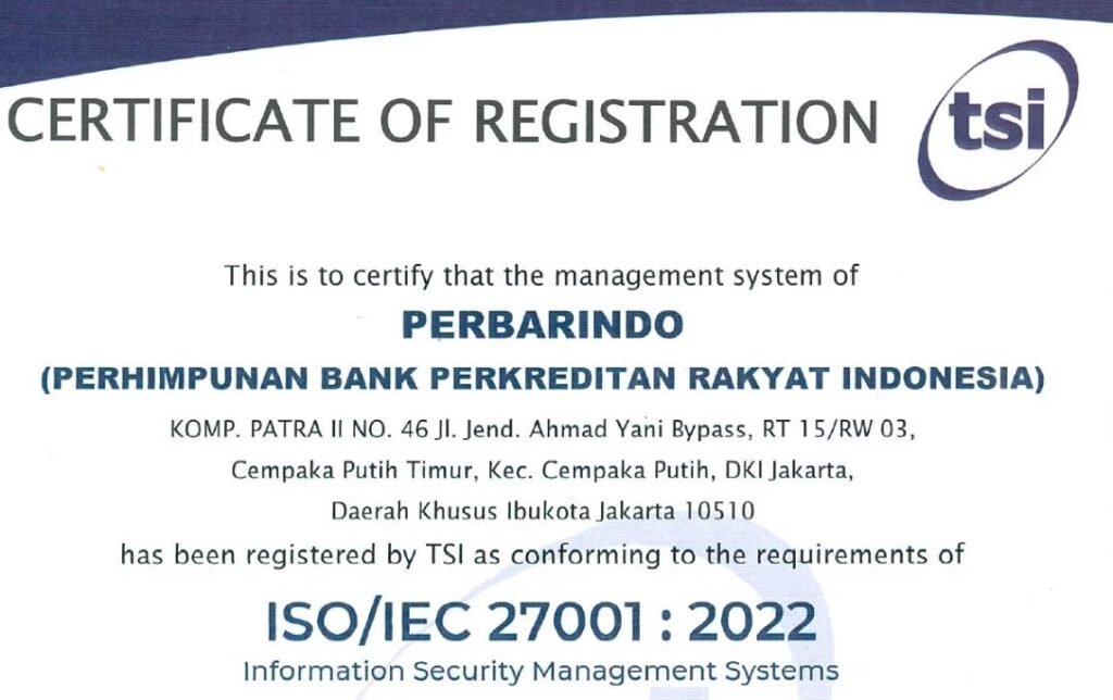Sertifikat ISO27001